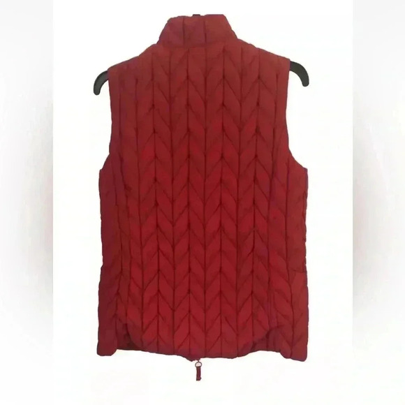 Coldwater Creek Ladies Puffer Sleeveless zip up jacket size Small 6/8 - Picture 2 of 3